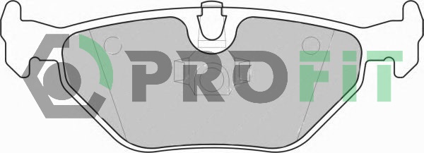 Sada brzdových platničiek kotúčovej brzdy ESO Autotechnics LLC
